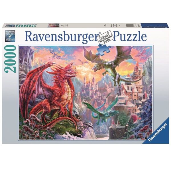 Ravensburger Puzzel 2000 Stukjes Drakenland