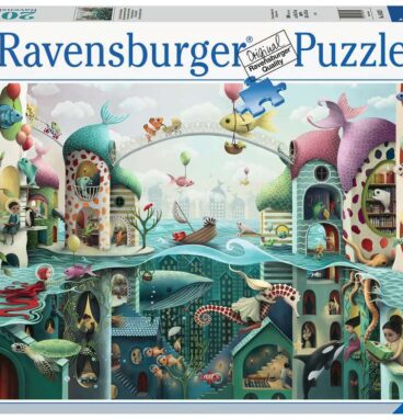 Ravensburger Puzzel Als Vissen Konden Lopen 2000 Stukjes