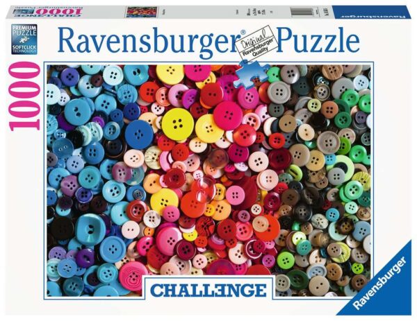 Ravensburger Puzzel Buttons Challenge 1000 Stukjes