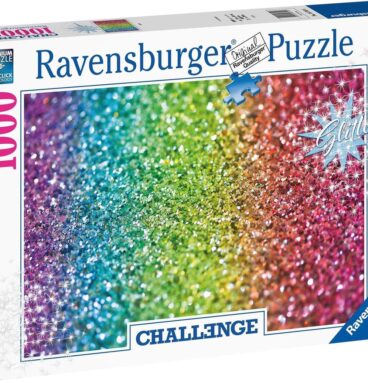 Ravensburger Puzzel Challenge Glitter 1000 Stukjes