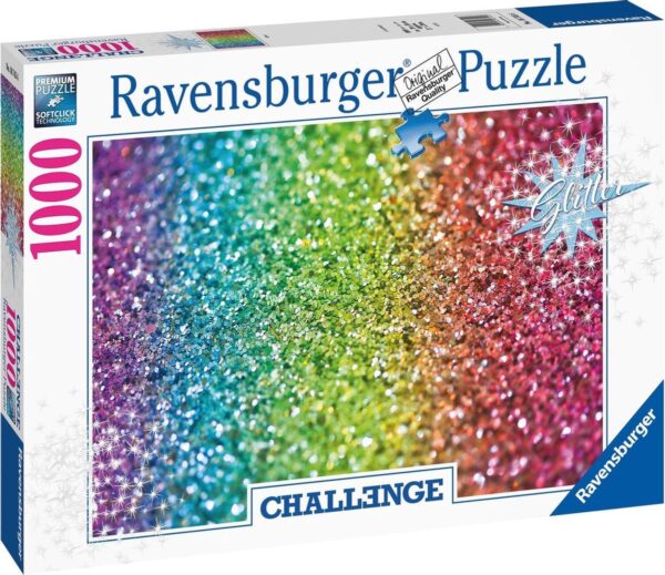 Ravensburger Puzzel Challenge Glitter 1000 Stukjes