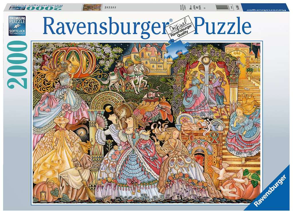 Ravensburger Puzzel Cinderella 2000 Stukjes