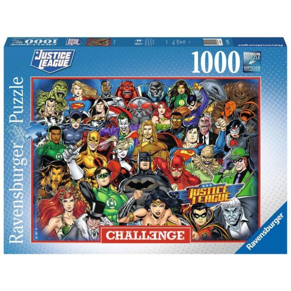 Ravensburger Puzzel DC Comics Challenge 1000 Stukjes