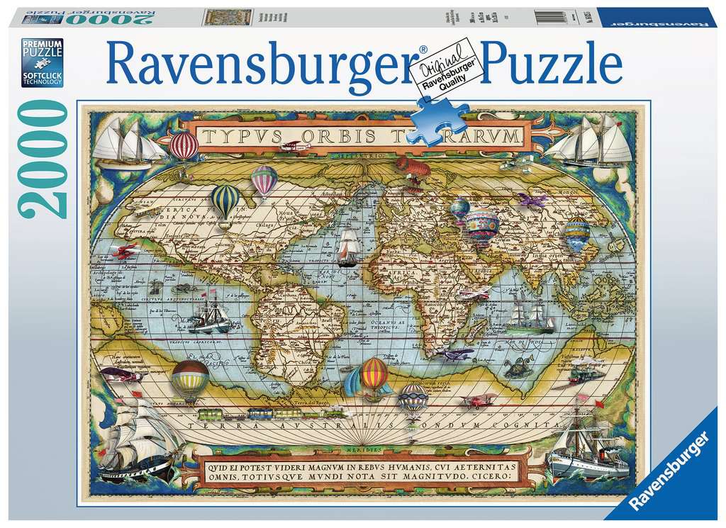 Ravensburger Puzzel De Wereld Rond