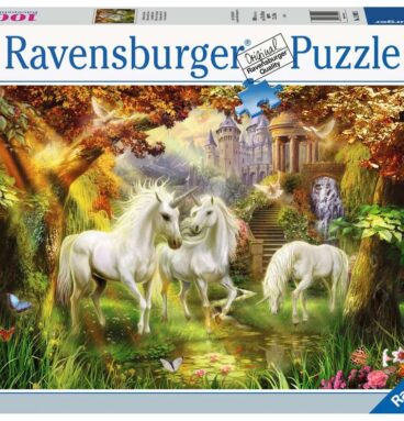 Ravensburger Puzzel Eenhoorns In De Herfst 1000 Stukjes