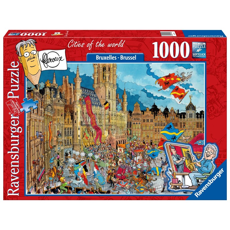 Ravensburger Puzzel Fleroux Brussel 1000pcs