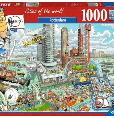 Ravensburger Puzzel Fleroux Rotterdam 1000 Stukjes