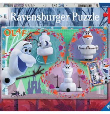 Ravensburger Puzzel Frozen Ll Iedereen Houdt Van Olaf 2x12 Stukjes