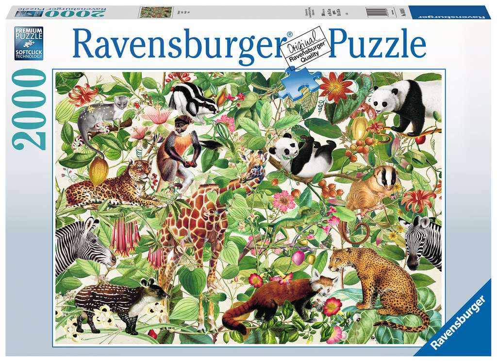 Ravensburger Puzzel Jungle 2000 Stukjes