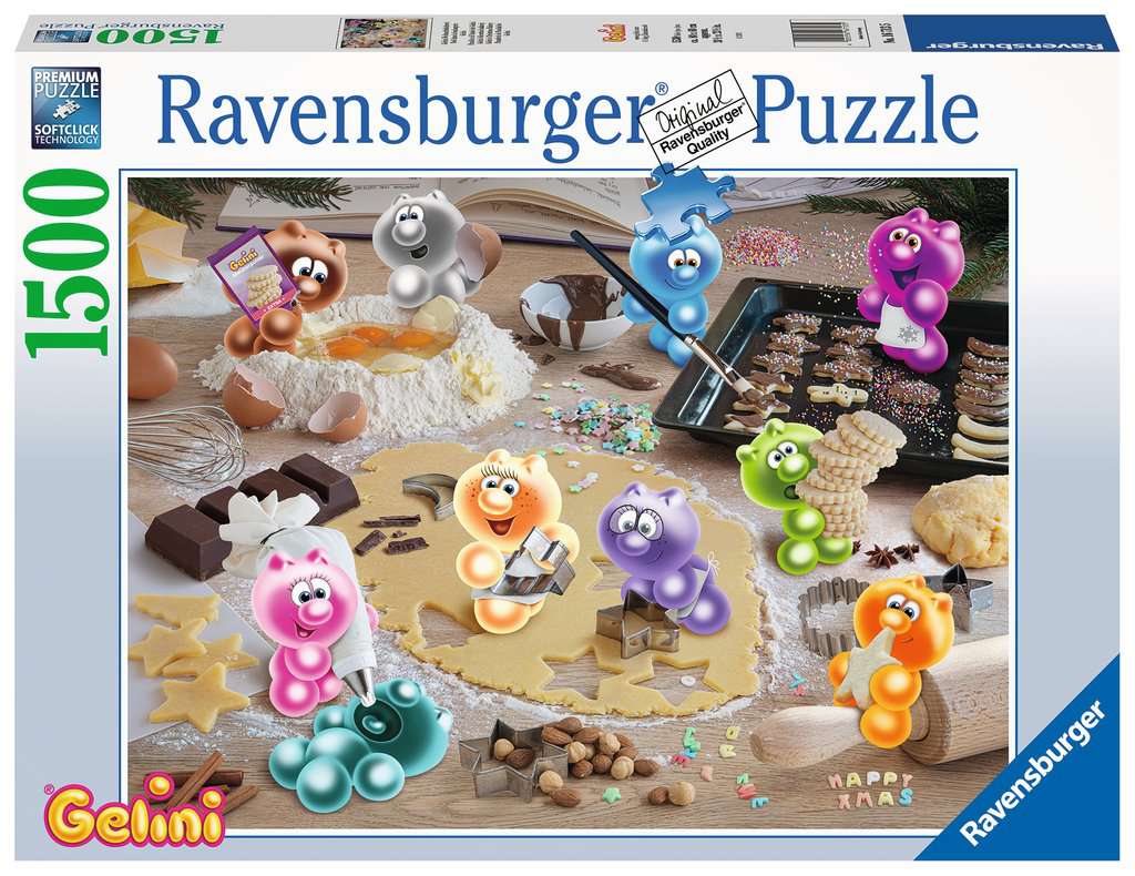 Ravensburger Puzzel Kerst Met Gelini 1500 Stukjes