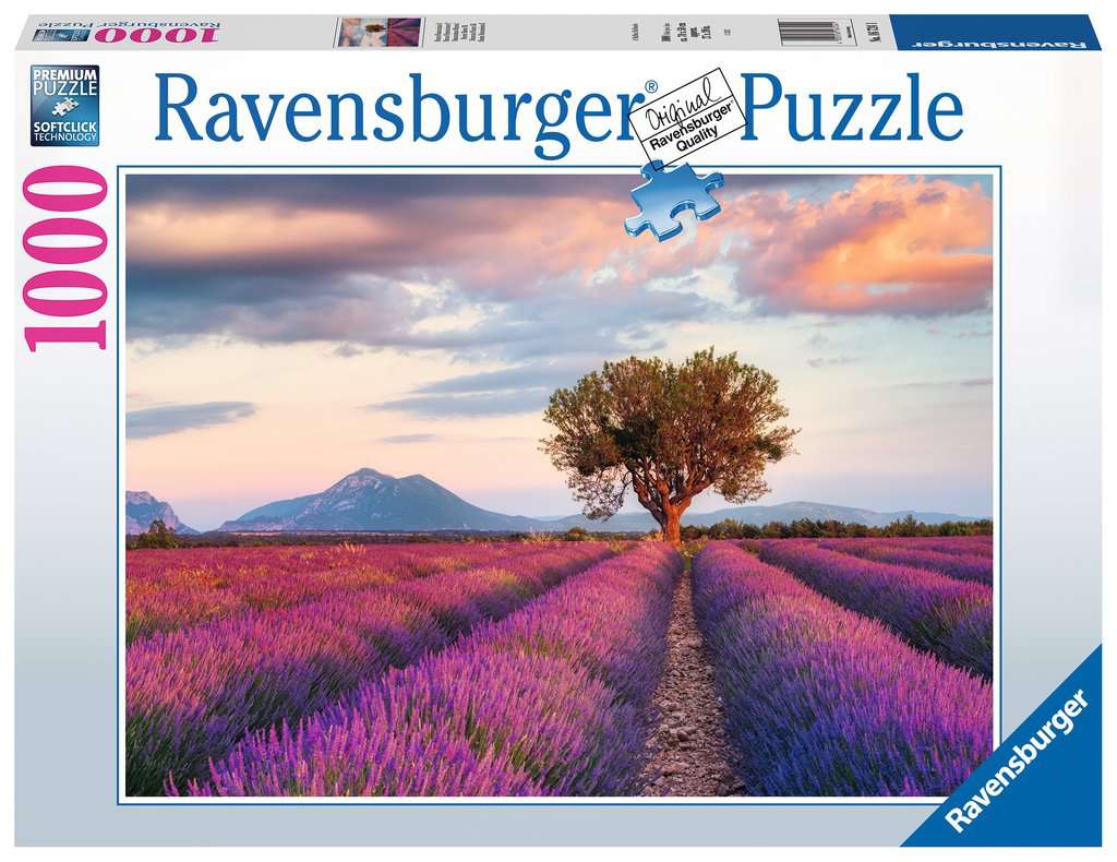 Ravensburger Puzzel Lavendel Velden 1000 Stukjes