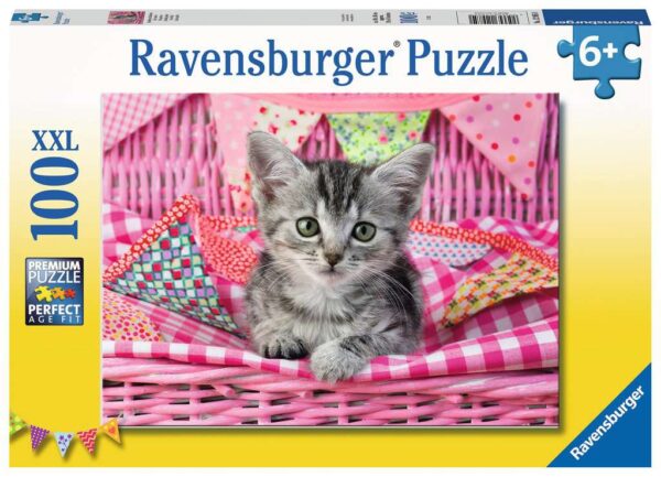 Ravensburger Puzzel Schattig Katje 100 Stukjes XXL