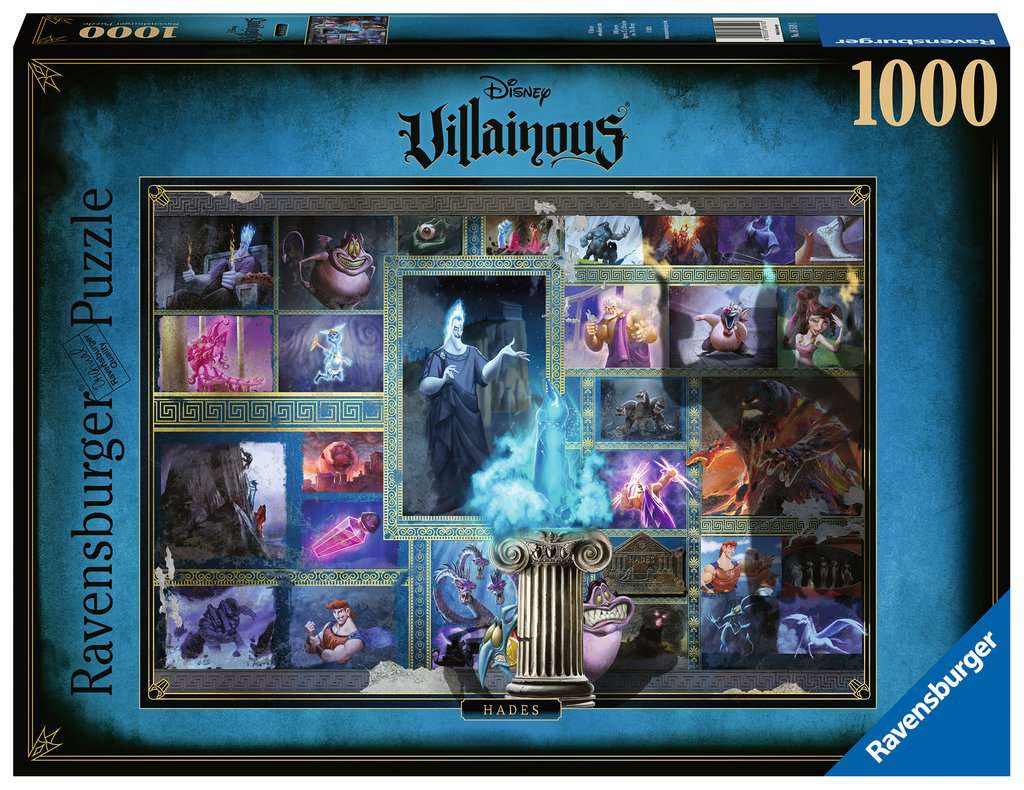 Ravensburger Puzzel VIllainous: Hades 1000 Stukjes Disney