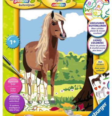 Ravensburger Schilderen Op Nummer Paard