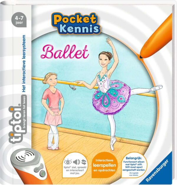 Ravensburger Tiptoi Pocket Kennis - Ballet