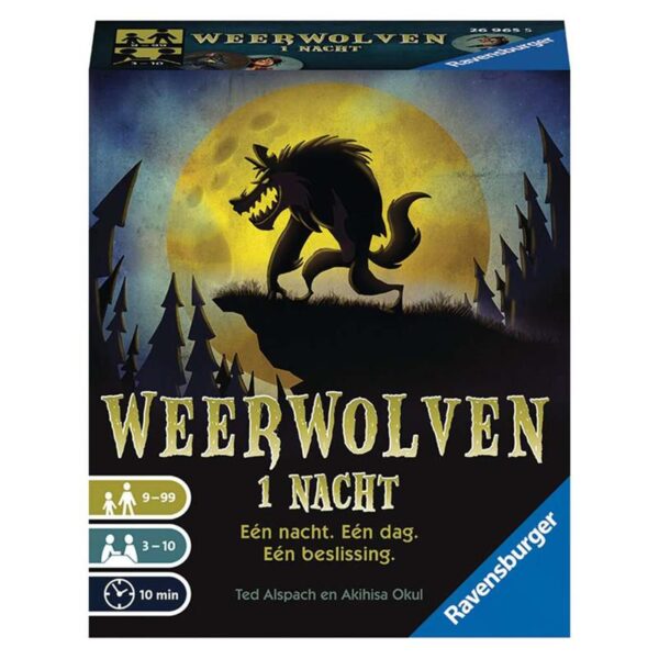 Ravensburger Weerwolven 1 Nacht Kaartspel