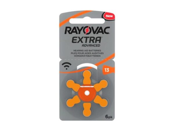 Ray O Vac Batterijen Voor Gehoorapparaat Ultra A13 6 Stuks In Verpakking
