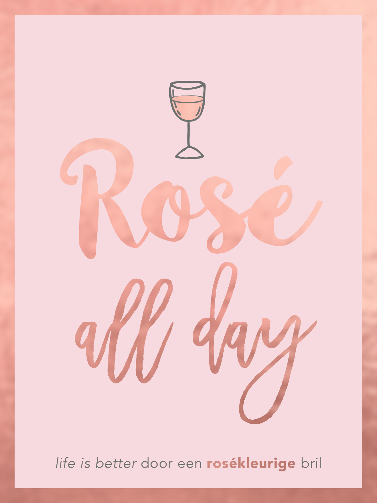 Rebo Het Kleine Boek - Rosé All Day