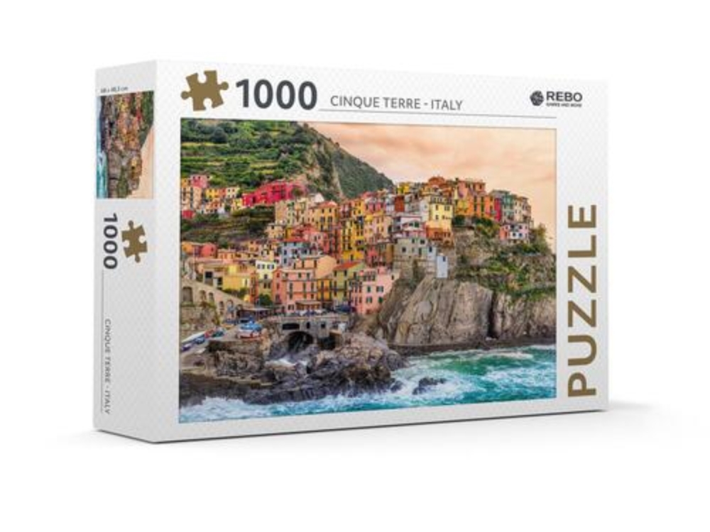 Rebo Puzzel Cinque Terre Italy 1000 Stukjes