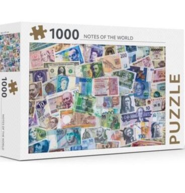 Rebo Puzzel Notes Of The World 1000 Stukjes