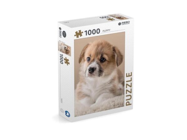 Rebo Puzzel Puppy 1000 Stukjes