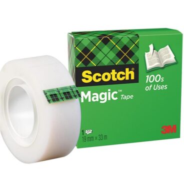 Scotch Magic Plakband Onzichtbaar 19mmx33m