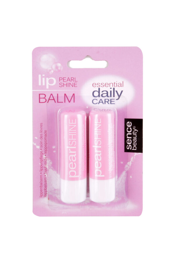 Sence Lippenbalsem Pearl Shine TwinPack Roze 2x4