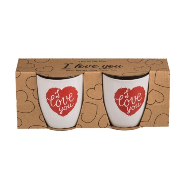 Senseomokje "I Love You" Set A 2 Stuks Ø6