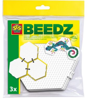 Ses Beedz Hexagon Koppelbaar Legbord 3x