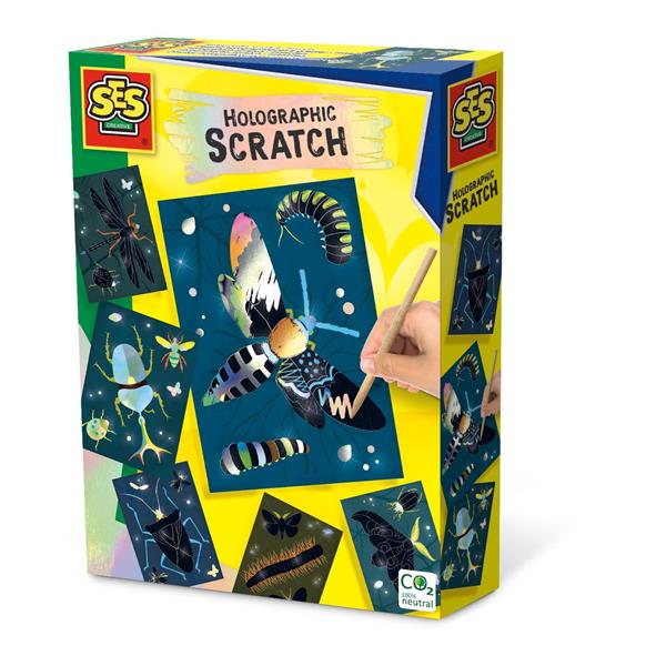 Ses Holografisch Scratch - Insecten