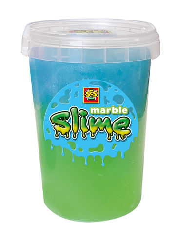 Ses Marble Slime - Groen En Blauw 200gr