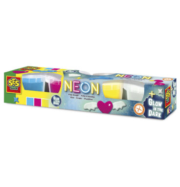 Ses Neon En Glow In The Dark Klei 4x90gr