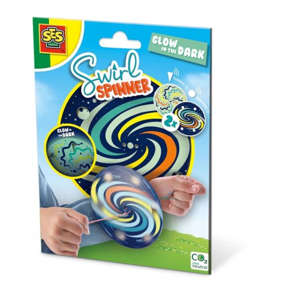 Ses Swirl Spinner - Glow In The Dark 2 Stuks