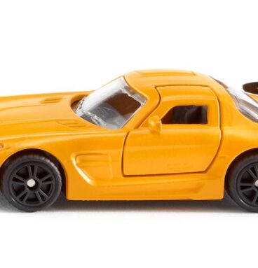 Siku 1542 Mercedes-Benz SLS AMG Black Series Geel 80x36x23mm