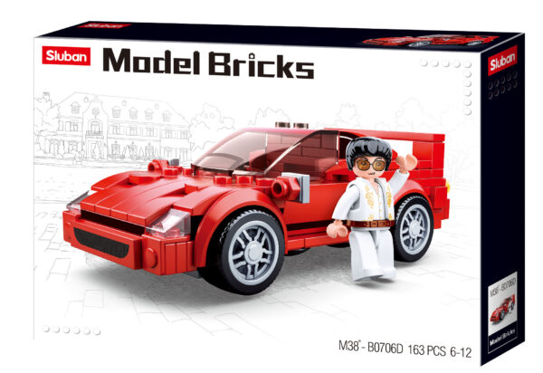 Sluban ModelBricks Italiaanse Sportwagen