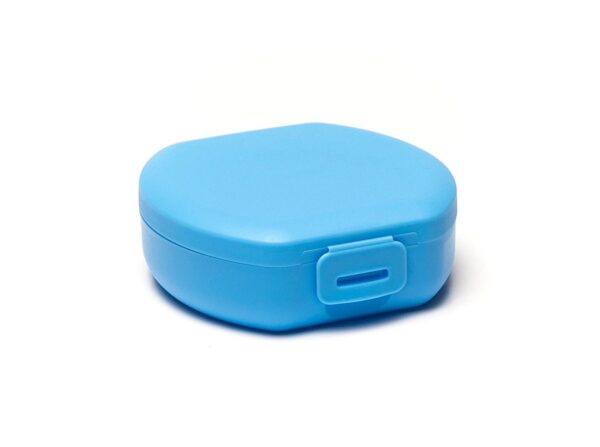 Snack Box Rond Blauw 11cm