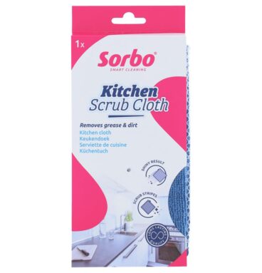 Sorbo Keuken Microvezel Poetsdoek 32x32cm