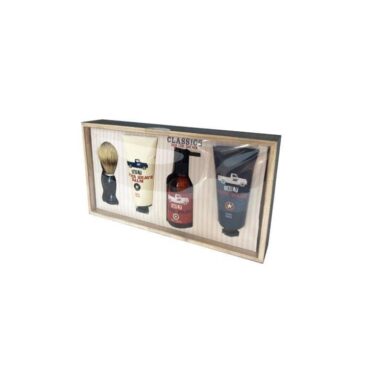 Source Balance Master Barber Geschenkset In Houten Box