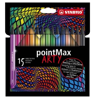 Stabilo Arty PointMax Etui A 15 Viltstiften