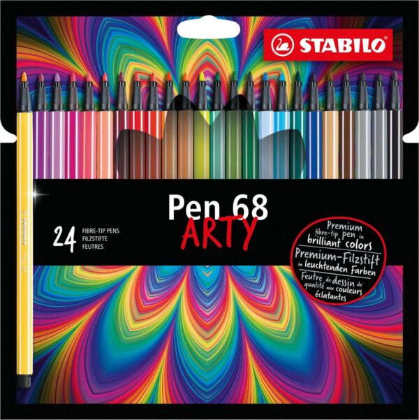 Stabilo Pen 68 Viltstiften Arty Etui A 24