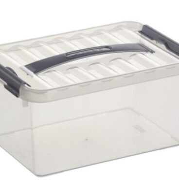 Sunware Q-line Opbergbox 6 Liter Transparant 30x20x14cm