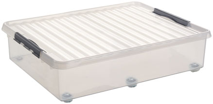 Sunware Q-line Rollerbox 60 Liter Transparant 80x50x20cm