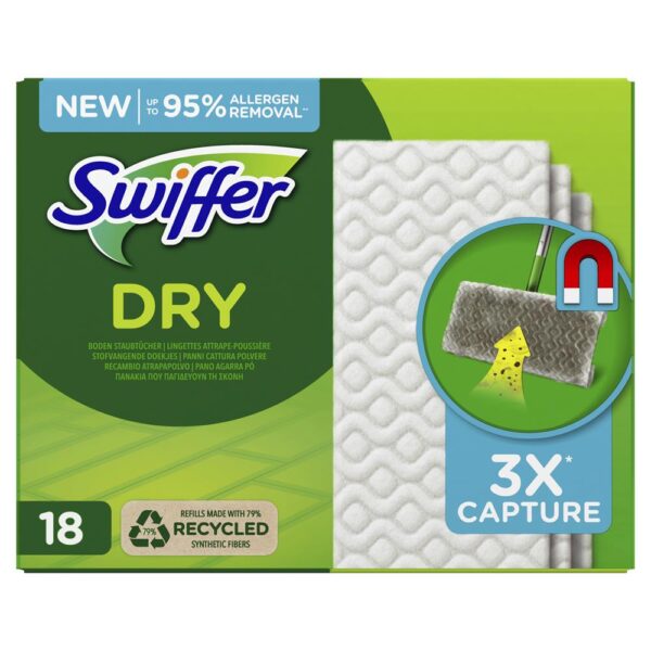 Swiffer Dry Stofwisdoekjes Navulling Doosje A 18 Stuks