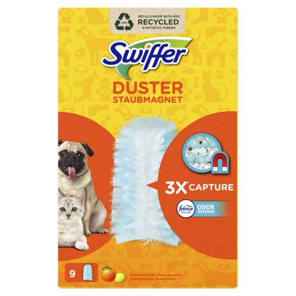 Swiffer Duster Stofmagneet Huisdieren Navulling Doosje A 9 Stuks