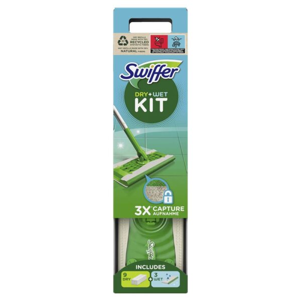 Swiffer Sweeper Starterkit Met 8 Droge En 3 Natte Doekjes