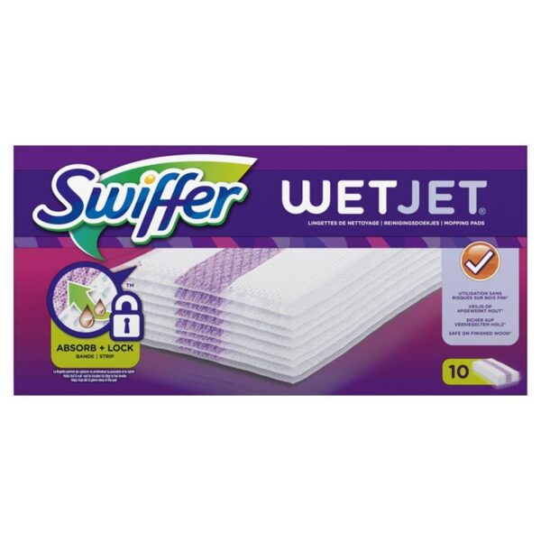 Swiffer WetJet Dweilsysteem Navulling Reinigingdoekjes Doos A 10 Stuks