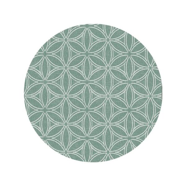 Tafelzeil PVC Met Non-woven Vliesrug Ø160cm Orbit Groen