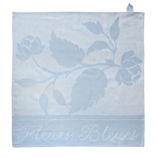 Theedoeken Fleur Bleues 60x60cm Pak A 6 Stuks