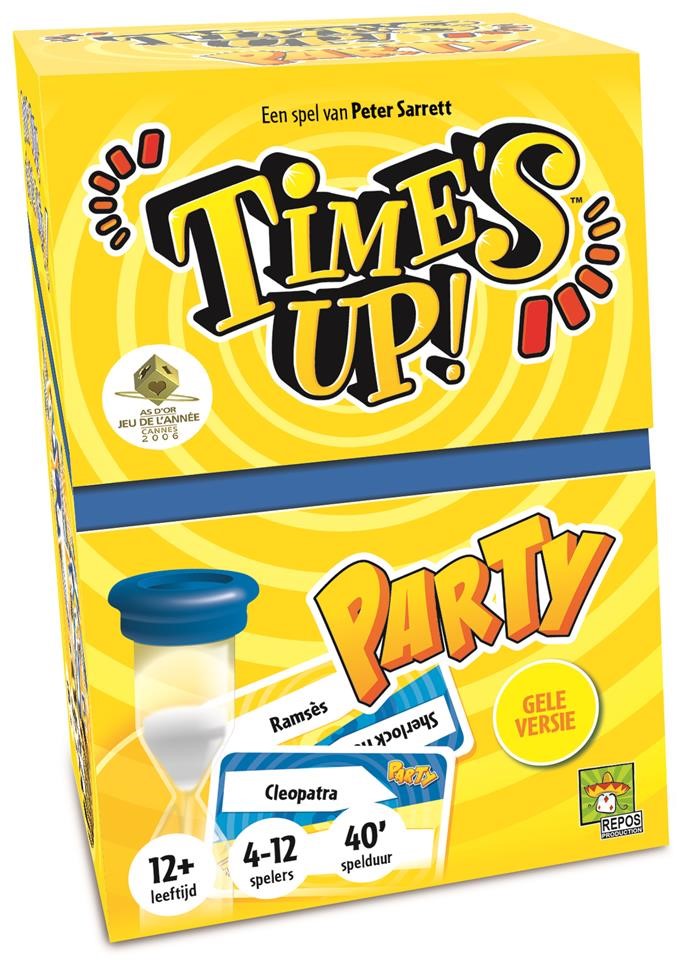 Time&apos;s Up! Party - Kaartspel Vanaf 12 Jaar 4-12 Spelers