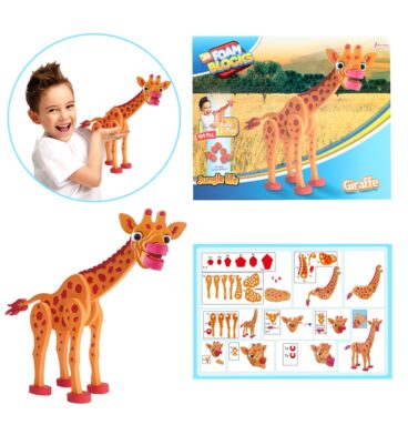 Toi Toys 3D Puzzel Constructiefoam Giraffe
